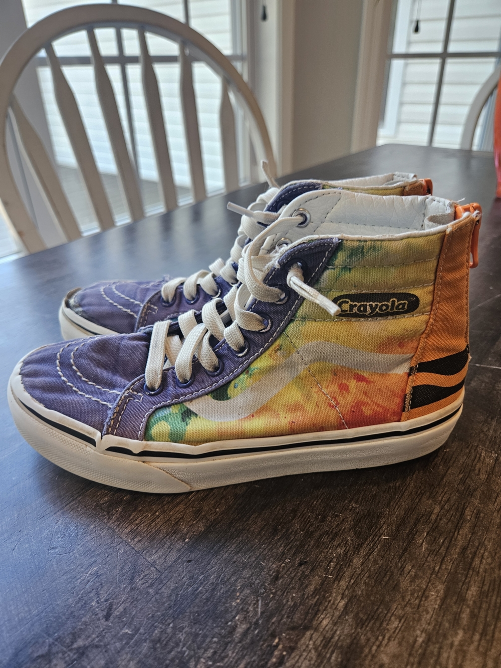 Crayola Vans High-Top Sneakers